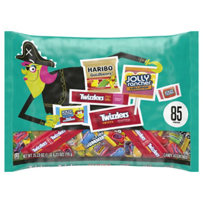 Haribo Jolly Rancher And Twizzlers Assorted Fruit Flavored Halloween Candy Multipack - 85-25.23 Oz - Image 3