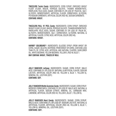 Haribo Jolly Rancher And Twizzlers Assorted Fruit Flavored Halloween Candy Multipack - 85-25.23 Oz - Image 4