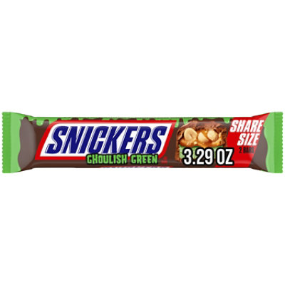 Mars Halloween Snickers Ghl Grn Ks - 3.29 OZ