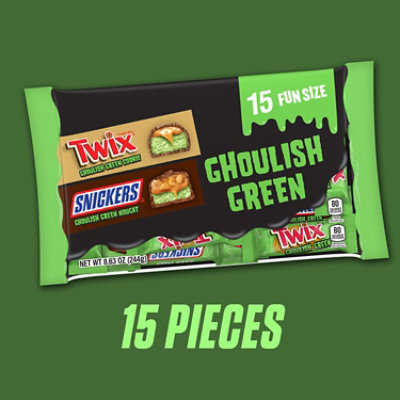 Mars Halloween Chocolate Variety Funsize Ghoulish Green - 8.63 OZ - Image 3