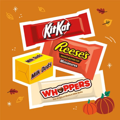 Hershey Miniatures Assorted Flavored Halloween Candy Bag - 16.38 Oz - Image 3