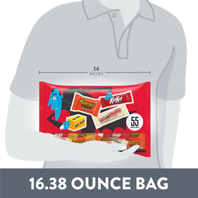 Hershey Miniatures Assorted Flavored Halloween Candy Bag - 16.38 Oz - Image 5