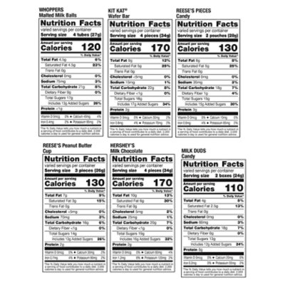 Hershey Assorted Flavored Halloween Candy Bulk Bag - 81.51 Oz - Image 3