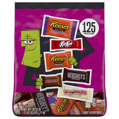 Hershey Assorted Flavored Halloween Candy Bulk Bag Multipack - 125-39.43 Oz - Image 3