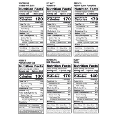 Hershey's Assorted Flavored Halloween Candy Bulk Bag Multipack - 125 Piece - 39.43 Oz - Image 3