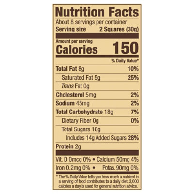 Ghir Milk Choc Pumpkin Spice - 9 OZ - Image 3