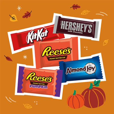 Hershey Assorted Flavored Snack Size Halloween Candy Bulk Bag Multipack - 75-39.43 Oz - Image 4