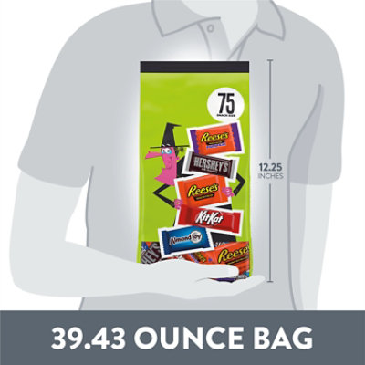 Hershey Assorted Flavored Snack Size Halloween Candy Bulk Bag - 39.43 Oz - Image 5