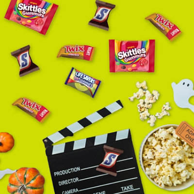 SNICKERS SKITTLES Gummies TWIX & LIFE SAVERS Gummies Halloween Candy - 40 Count - Image 4