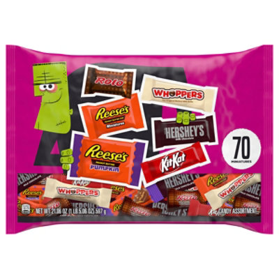 Hershey Assorted Flavored Halloween Candy Bag Multipack - 70-21.06 Oz - Image 3