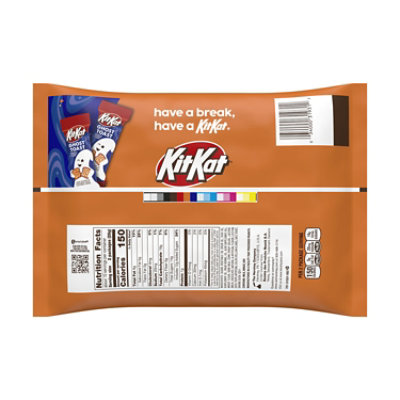 KIT KAT Ghost Toast Cinnamon Toast Flavored Creme Wafer Snack Size Halloween Candy Bag - 9.8 Oz - Image 2