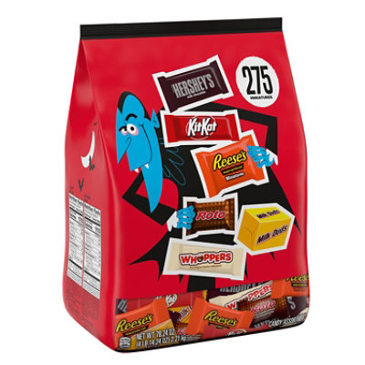 Hershey Miniatures Assorted Flavored Halloween Candy Bulk Bag - 78.24 Oz - Image 1