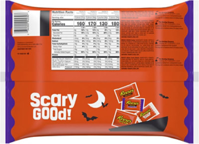 Reeses Assorted Peanut Butter Snack Size Halloween Candy Bag Multipack - 35-19.39 Oz - Image 6