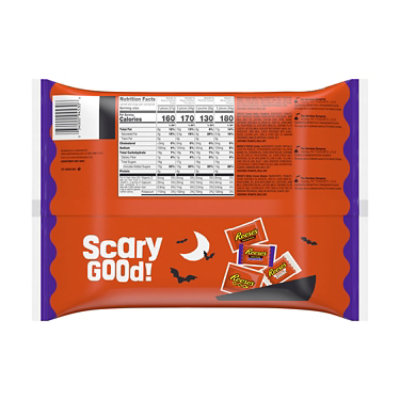 Reeses Assorted Peanut Butter Snack Size Halloween Candy Bag Multipack - 35-19.39 Oz - Image 2