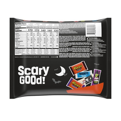 Hersheys Kit Kat And Reeses Assorted Flavored Snack Size Halloween Candy Multipack - 35-18.41 Oz - Image 2