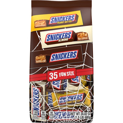 Mars Halloween Snickers Mixed Variety Funsize - 24.02 OZ - Image 1