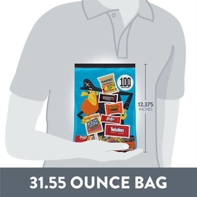 Hershey Miniatures Assorted Flavored Halloween Candy Bulk Bag - 31.55 Oz - Image 5