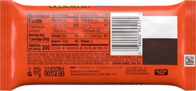 Reeses Milk Chocolate And Vanilla Flavored Creme Peanut Butter Cups Halloween Candy - 1.4 Oz - Image 6