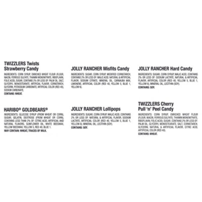 Haribo Jolly Rancher And Twizzlers Assorted Fruit Flavored Halloween Candy Multipack -  235-73.54 Oz - Image 4