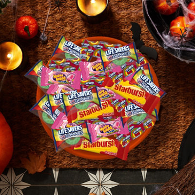STARBURST Original LIFE SAVERS & HUBBA BUBBA Max Halloween Candy Variety - 255 Count - Image 2