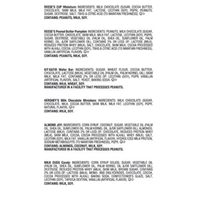 Hershey's Miniatures Assorted Chocolate Flavored Halloween Candy Bag - 75 Piece - 28.19 Oz - Image 4