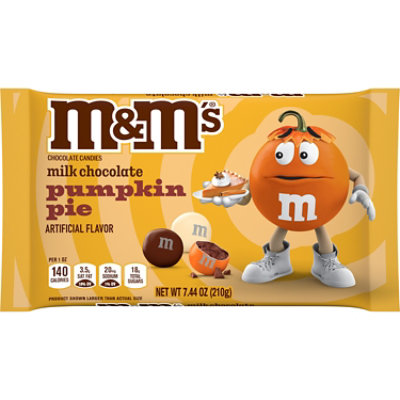 M&M'S Pumpkin Pie Milk Chocolate Candy - 7.44 Oz - Image 1