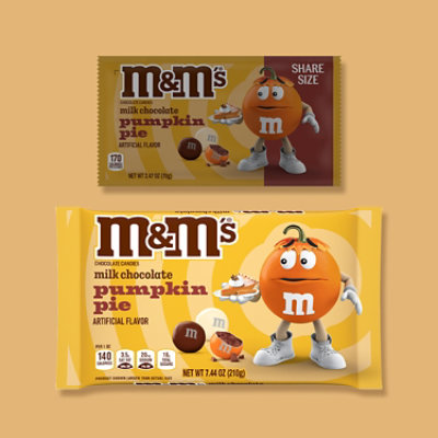M&M'S Pumpkin Pie Milk Chocolate Candy - 7.44 Oz - Image 2