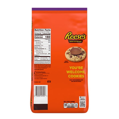 Reeses Milk Chocolate Snack Size Peanut Butter Cups Halloween Candy Bag Multipack - 45-25.3 Oz - Image 2