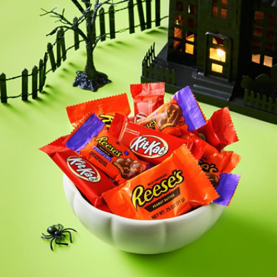 Kit Kat And Reeses Assorted Milk Chocolate Snack Size Halloween Candy Multipack - 65-35.93 Oz - Image 5
