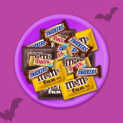 M&M'S SNICKERS & TWIX Milk Chocolate Halloween Candy - 14.02 Oz - Image 2