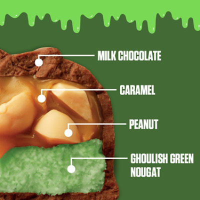 Chocolate ページ Snickers Halloween Funsize Ghoulish Green - 16.79 OZ