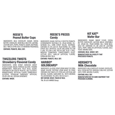 Hershey Assorted Flavored Snack Size Halloween Candy Bulk Bag Multipack - 85-39.08 Oz - Image 4