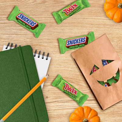 Mars Ghoulish Green Halloween Chocolate Variety Fun Size Bag - 20.13 OZ - Image 4