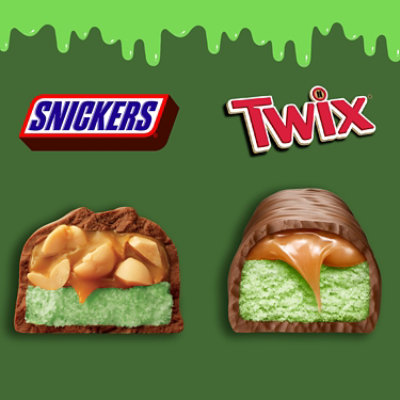 Mars Ghoulish Green Halloween Chocolate Variety Fun Size Bag - 20.13 OZ - Image 3
