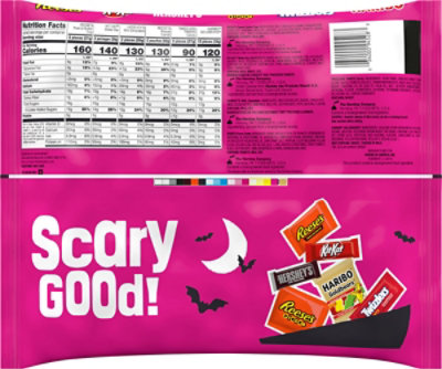 Hershey's Assorted Flavored Snack Size Halloween Candy Bag Multipack - 50 Piee - 21.65 Oz - Image 6