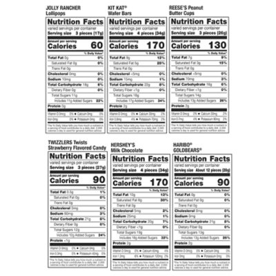 Hershey's Miniatures Assorted Flavored Halloween Candy Bulk Bag - 220 Piece - 67.49 Oz - Image 3