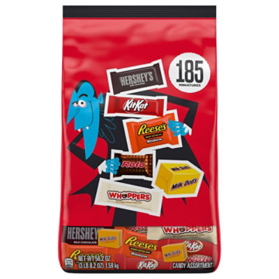 Hershey Miniatures Assorted Flavored Halloween Candy Bag Multipack - 185-56.2 Oz - Image 3