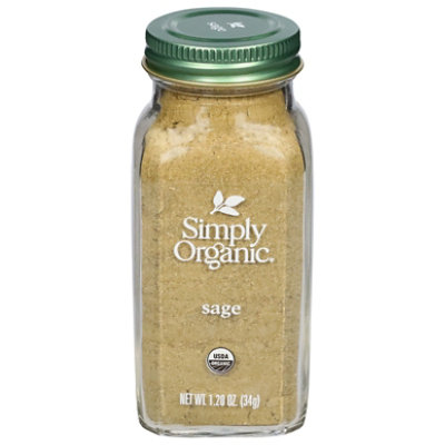 Simply Organic Sage Ground - 1.2 OZ - Image 3