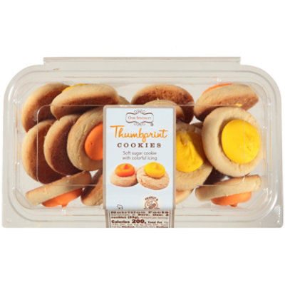 Fall Thumbprint Cookies - 0.656 LB - Image 2