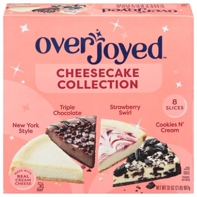 Overjoyed Assorted Cheesecake Collection - 8 Each