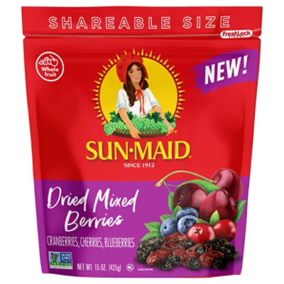 Sun Maid Dried Mixed Berries - 15 OZ - Image 2