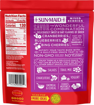 Sun Maid Dried Mixed Berries - 15 OZ - Image 5