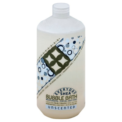 Alaffia Everyday Shea Bubble Bath Unscented - 32 OZ - Image 1