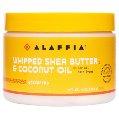 Alaffia Whipped Shea Butter & Coconut Oil 4oz - 4 OZ - Image 3