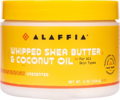 Alaffia Whipped Shea Butter & Coconut Oil 4oz - 4 OZ - Image 2