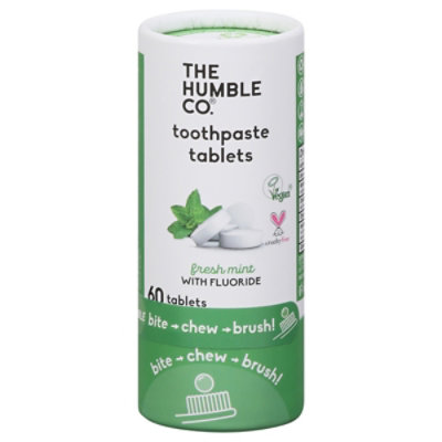 The Humble Co Toothpaste Table W Flouide - 60 CT - Image 3