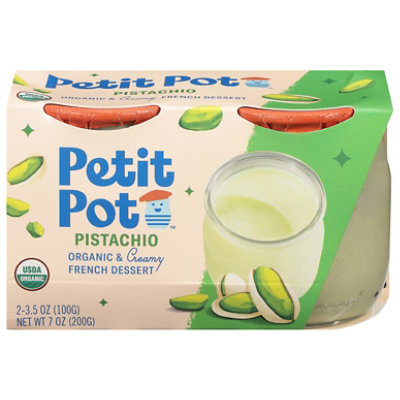 Petit Pot Organic Pudding Pistachio - 8 OZ - Image 3