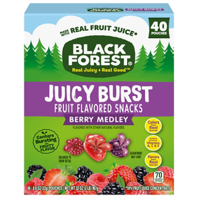 Black Forest Juicy Burst Berry Medley 40ct - 32 OZ - Image 3