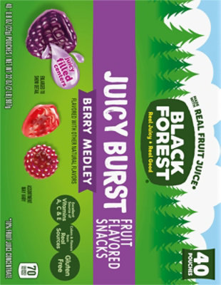 Black Forest Juicy Burst Berry Medley 40ct - 32 OZ - Image 6