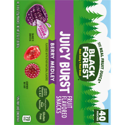 Black Forest Juicy Burst Berry Medley 40 Count - 32 Oz - Image 2